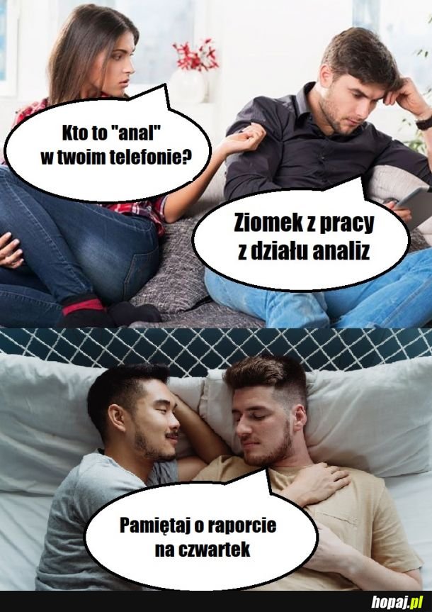 Ziomek z działu analiz