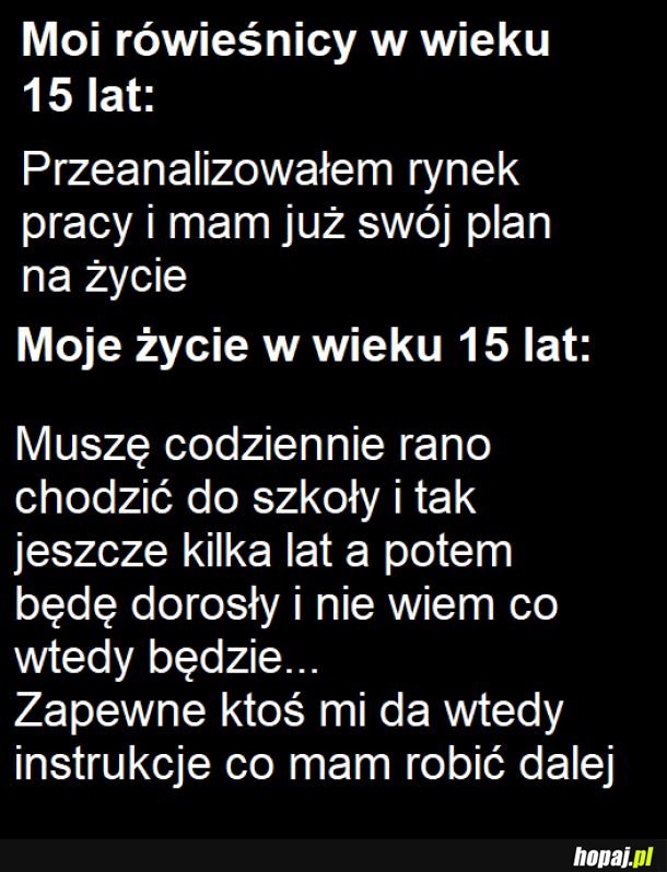 Ktoś też tak miał?