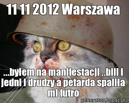 11 11 2012 Warszawa