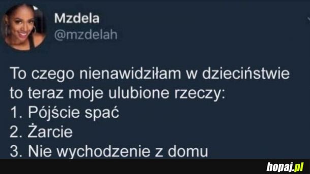 Tego nienawidziłem w dzieciństwie