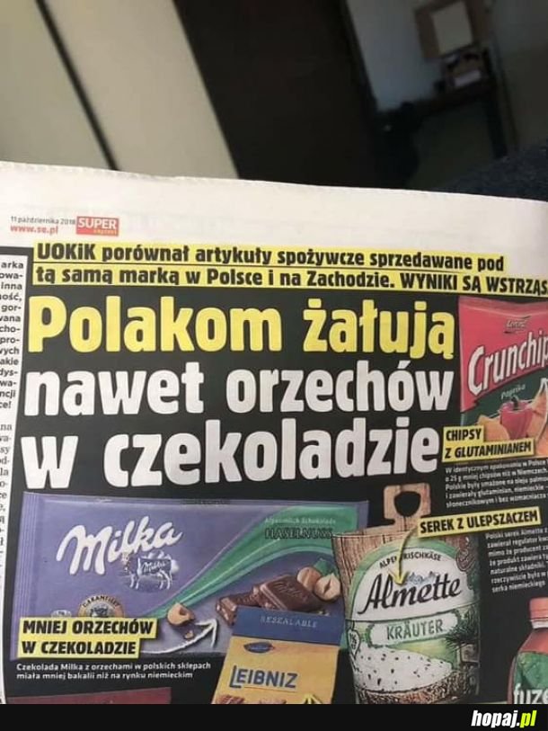 Polakom żałują