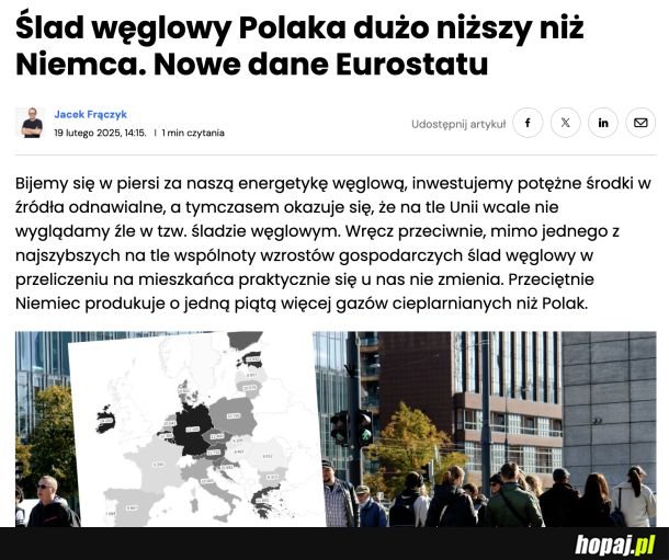 Niemcy trują, Polak zapłaci