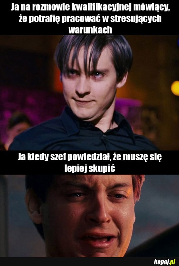 Stresujące warunki