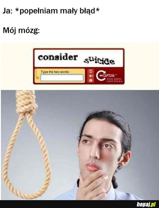  mózgu, dlaczego?