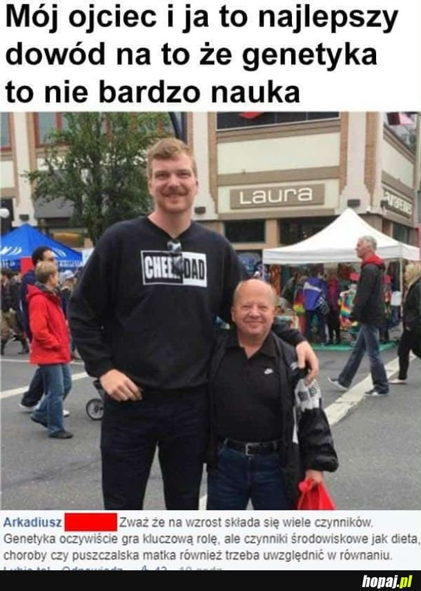 Genetyka to bzdura