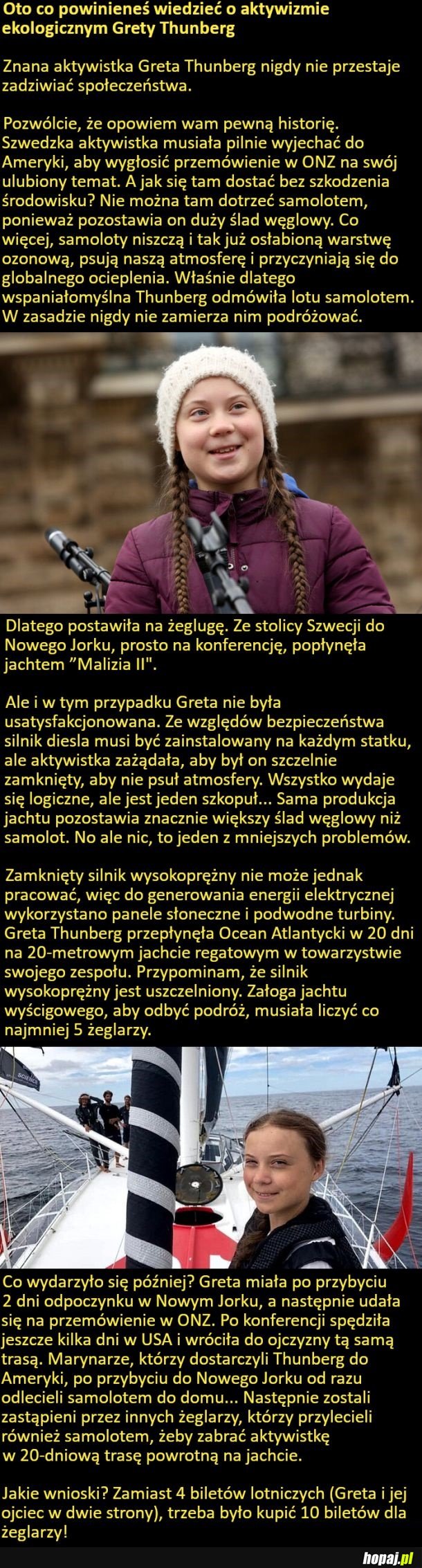 Oto co powinieneś wiedzieć o aktywizmie ekologicznym Grety Thunberg