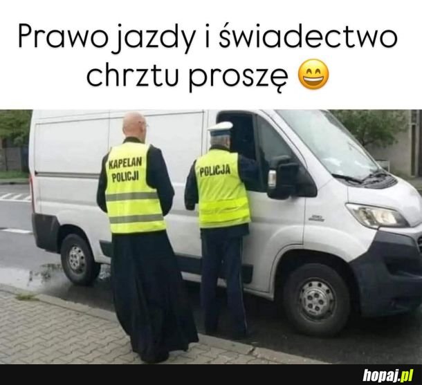Jakaś nowa akcja policji?