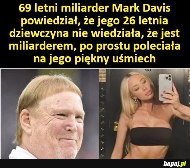 To na 100% prawda jest, spójrzcie na jego uśmiech