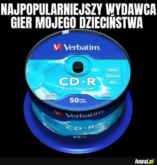 Najpopularniejszy wydawca gier mojego dzieciństwa