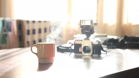 Dwie rzeczy, które kocham. Kawa i fotografia!