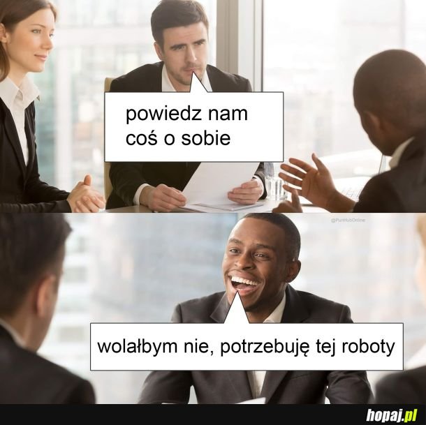 Rozmowa o pracę