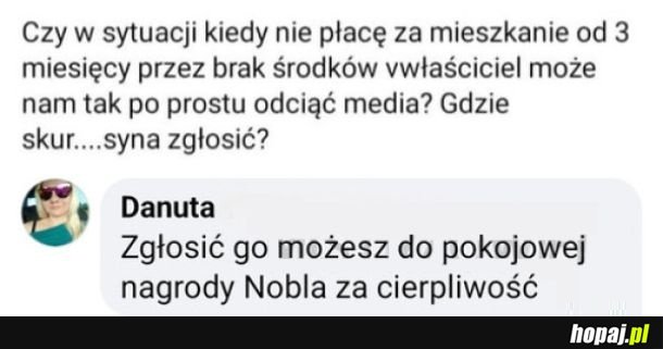 Niesamowita cierpliwość