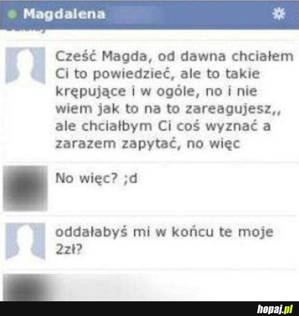 KRĘPUJĄCE WYZNANIA