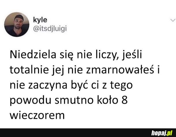 Typowa niedziela