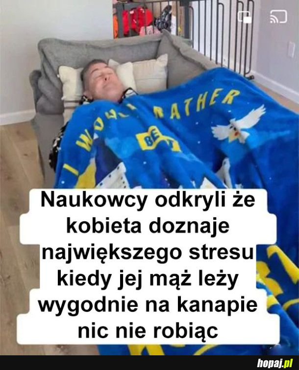 Jak tak można leżeć