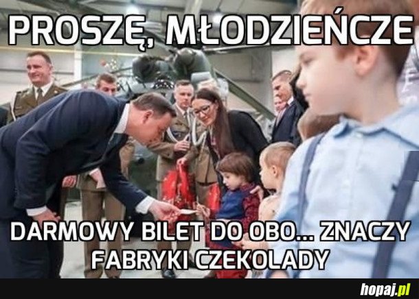 BILET OD DUDY