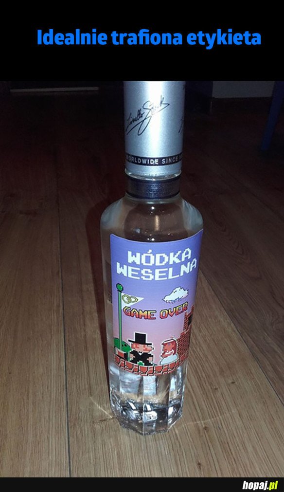 WÓDKA WESELNA