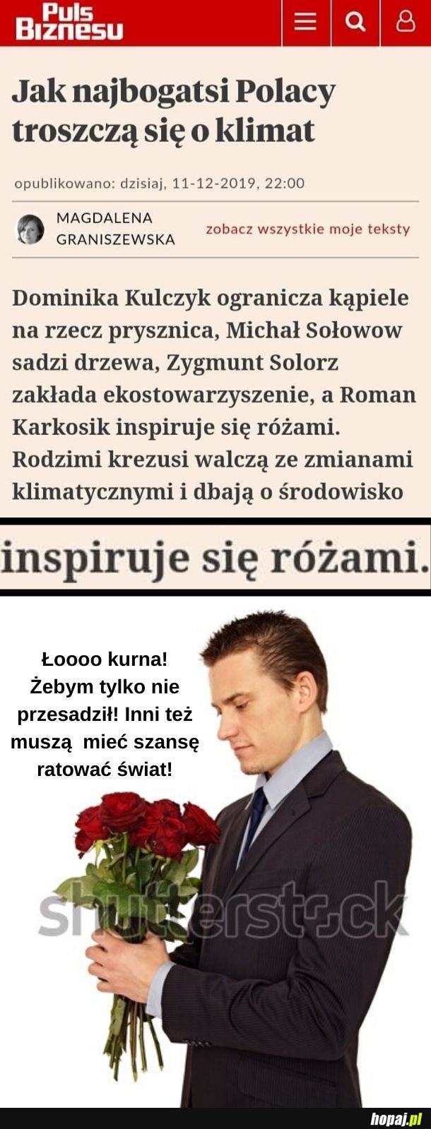 W imieniu ludzkości - DZIĘKUJEMY