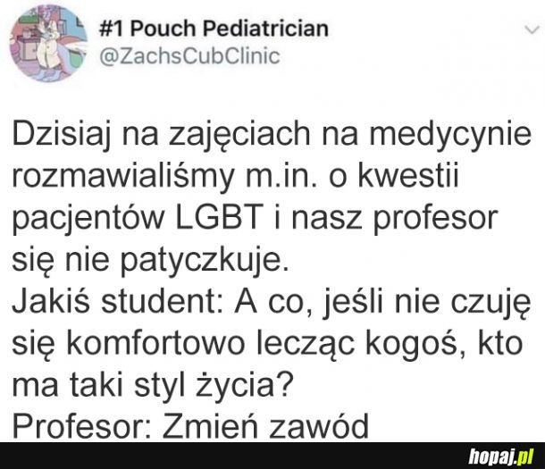 Szczery profesor