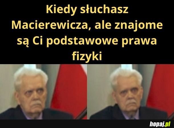 Fizyka kontra Macierewicz