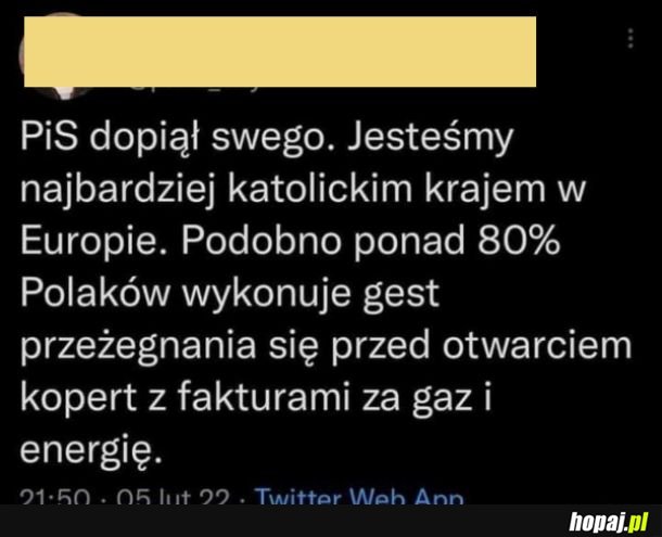 PIS dopiął swego