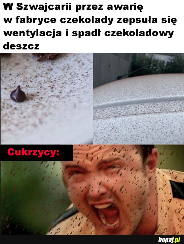 Czekoladowy deszcz