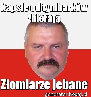 Kapsle od tymbarków zbierają