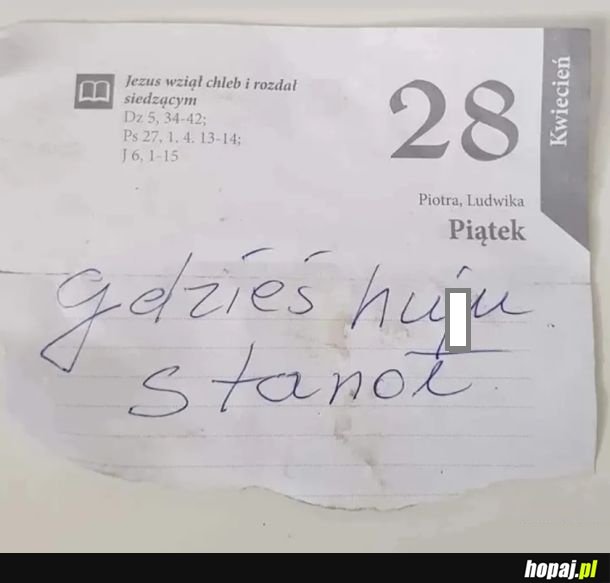 Jezus wziął chleb i rozdał siedzącym