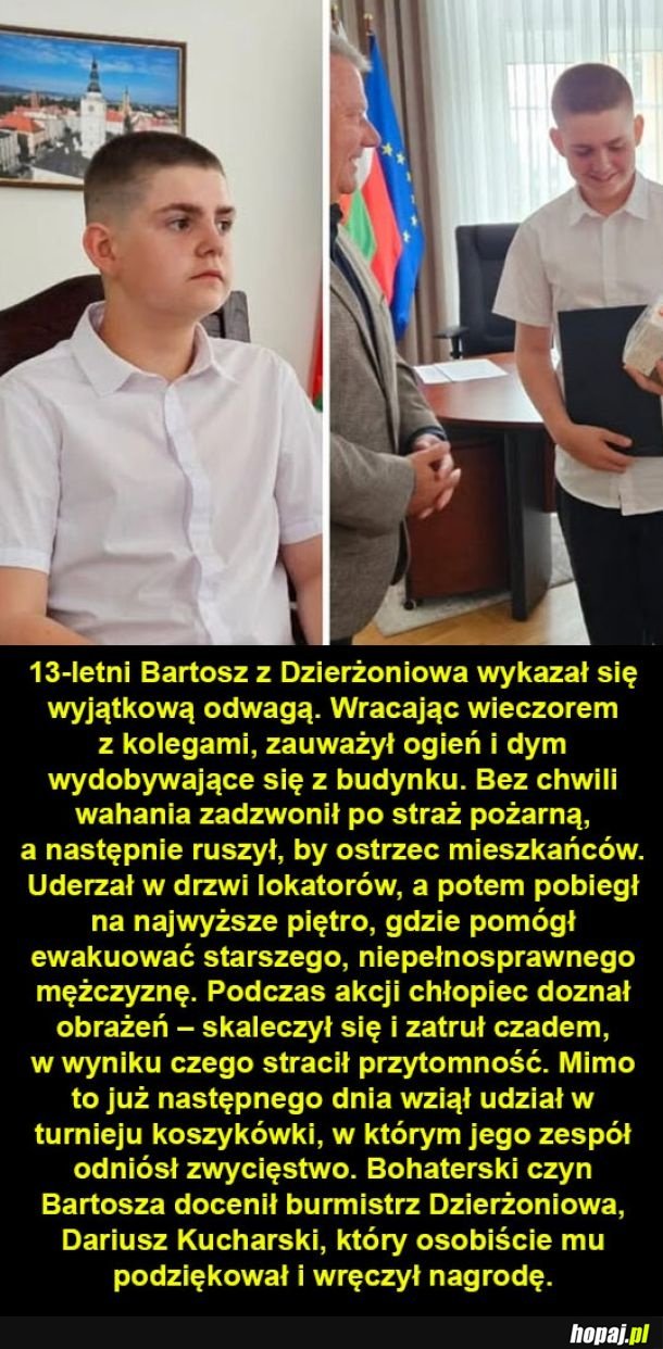 Brawo dla niego!