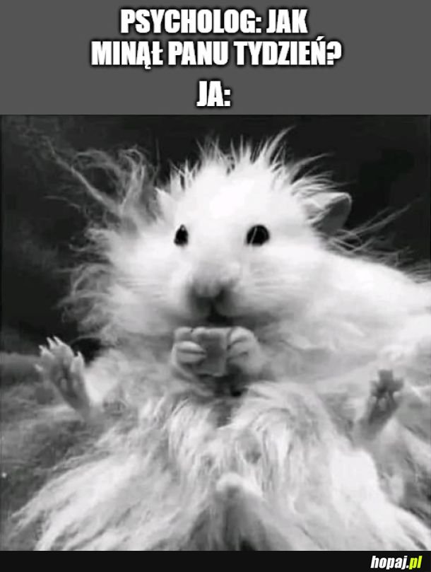 Nie był lekki