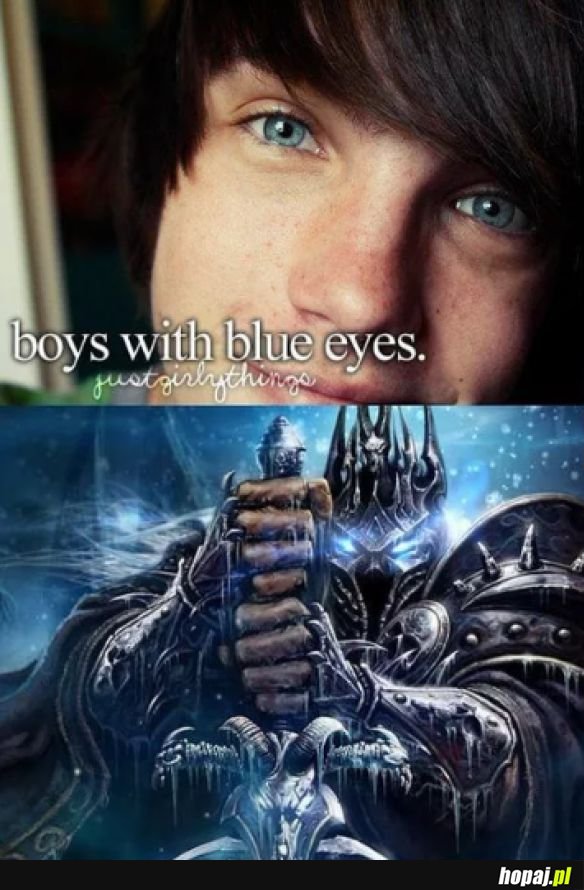 Niebieskie oczy