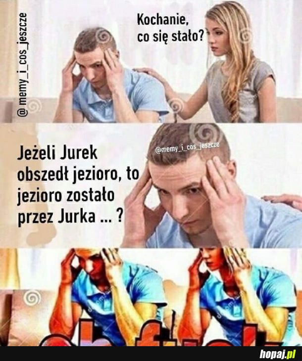 Ale uderzył z rozkimną 