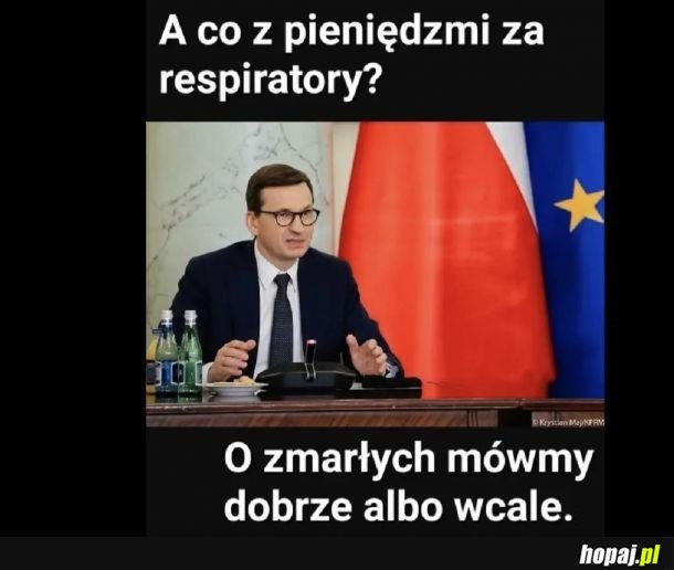 Miał dostarczyć rządowi respiratory za gruby hajs, uciekł zaliczką kilkudziesięciu mln zł, a oficjalnie wziął i umarł