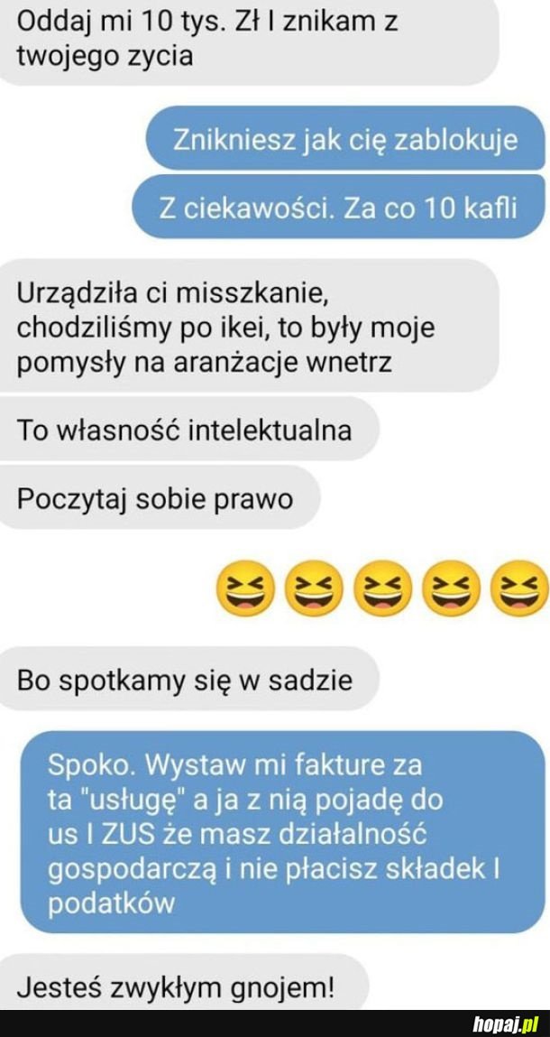 Dawaj kasę za pomysły