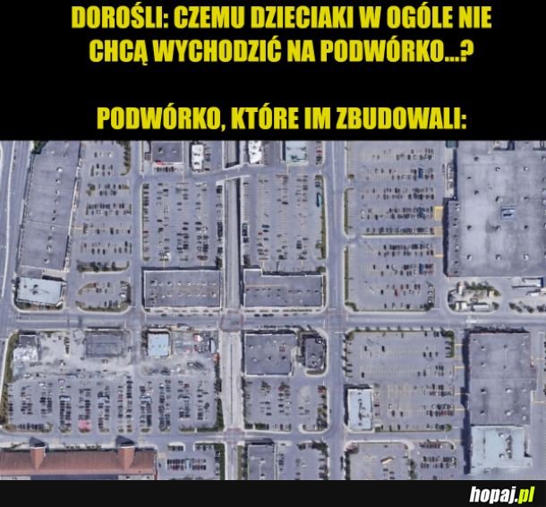 Zabawa na podwórku