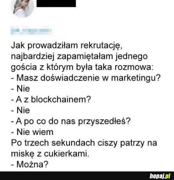 Jak prowadziłam rekrutacje