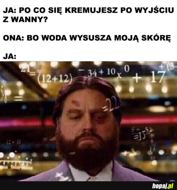  Woda wysusza 