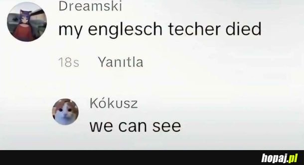 To widać