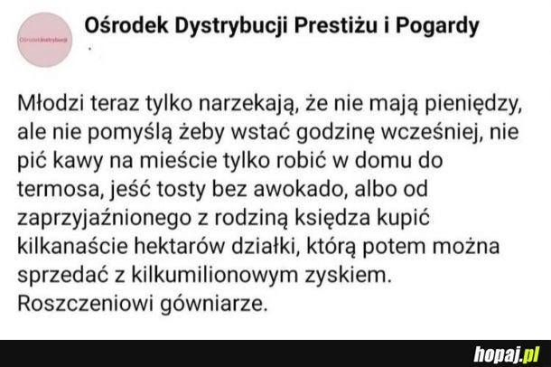 Oh ta młodzież