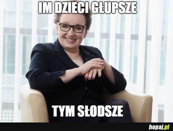 Minister edukacji ma misję