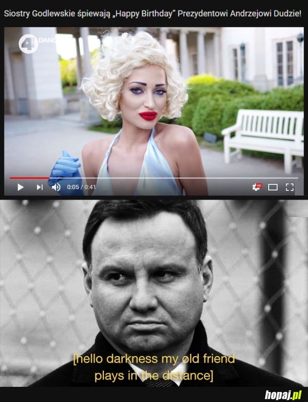 Jaki prezydent, takie Marilyn XD