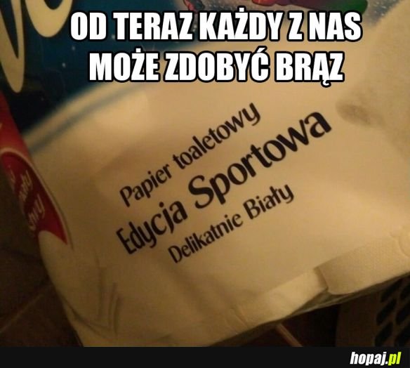 Papier sportowca