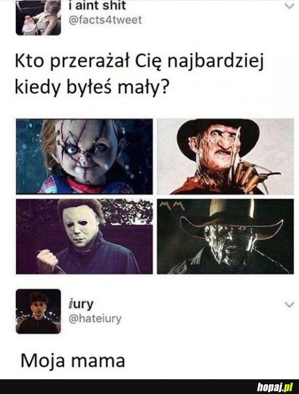 Kto przeraża cie?