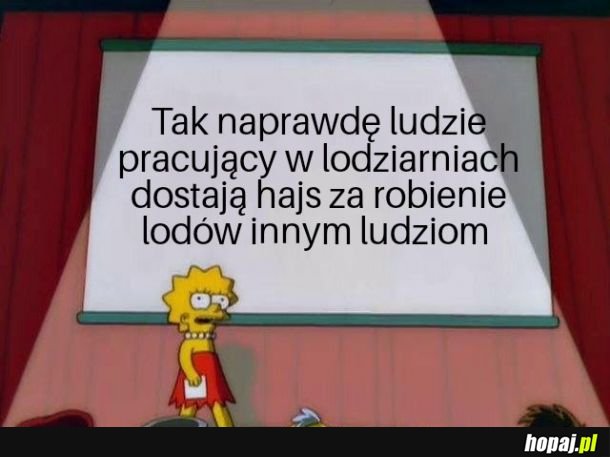 Ludzie w lodziarniach 