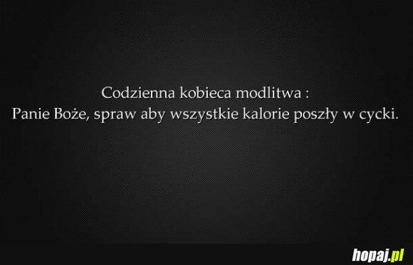 Codzienna kobieca modlitwa