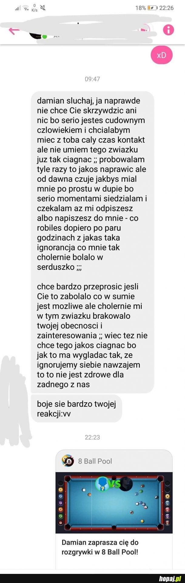 No to podsumował