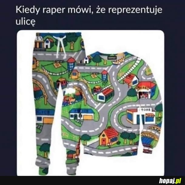 Reprezentuje ulice
