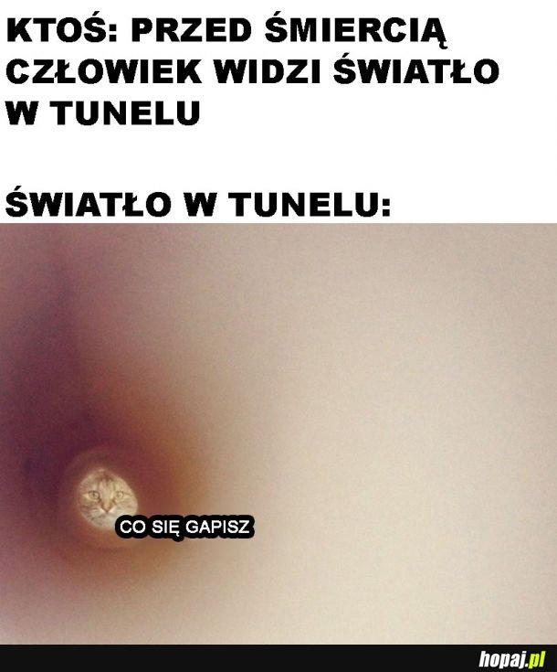 Światło w tunelu