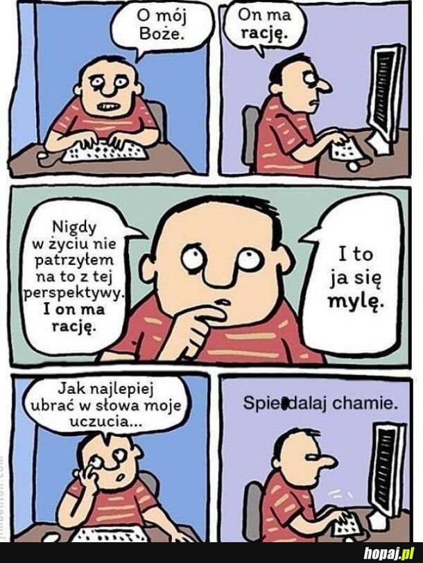 Gdy ktoś ma rację