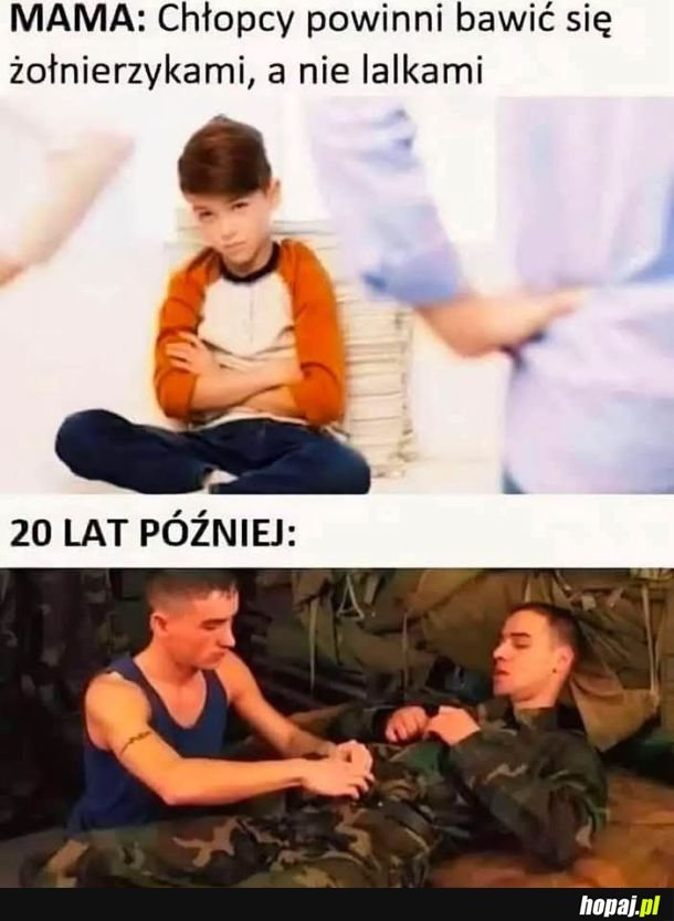 Za dużo homoerotycznych zabawek napakowanych i półnagich figurek wojowników XD